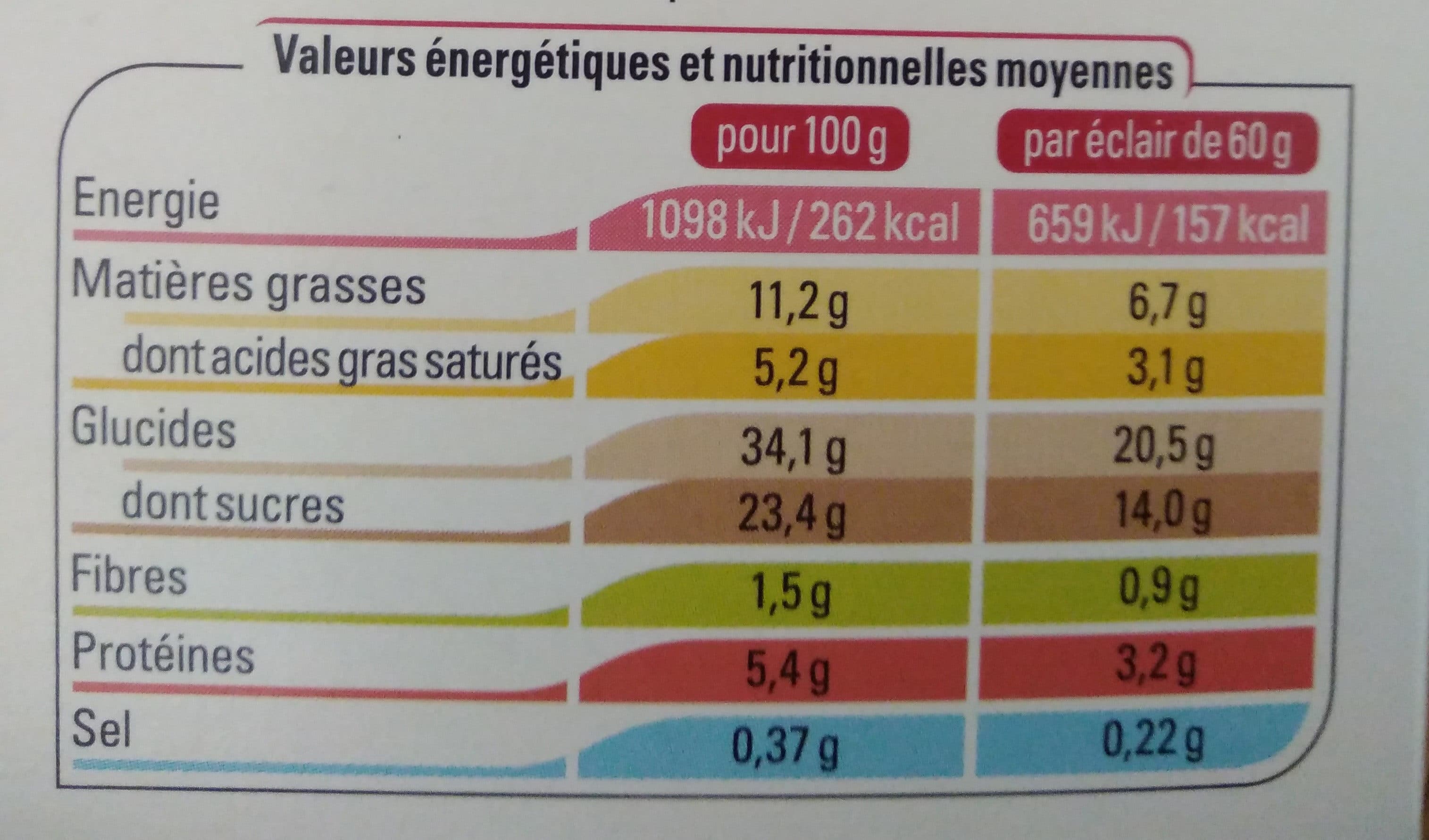 Thiriet 4 éclairs au chocolat packshot