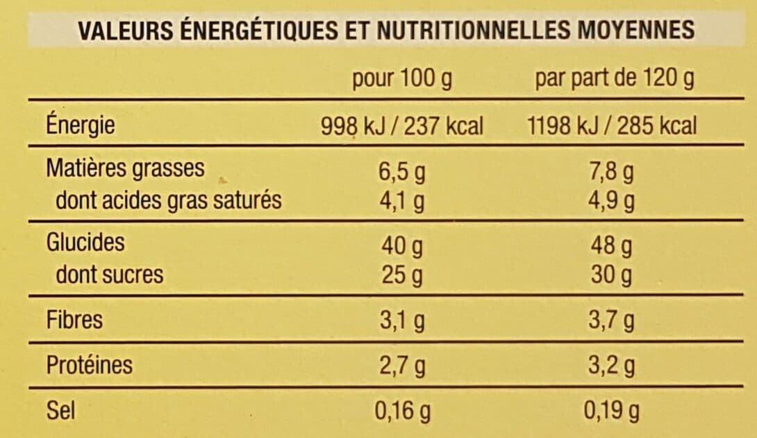 Thiriet Ma Tarte aux myrtilles packshot