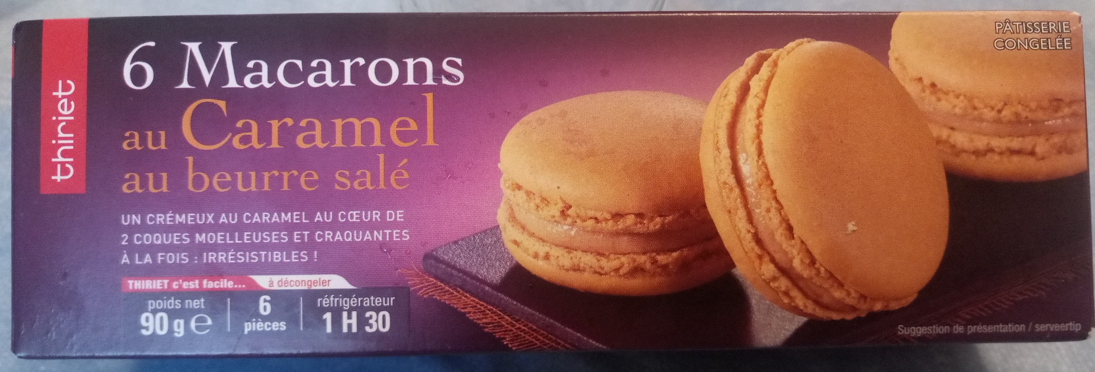 Thiriet Macarons caramel packshot