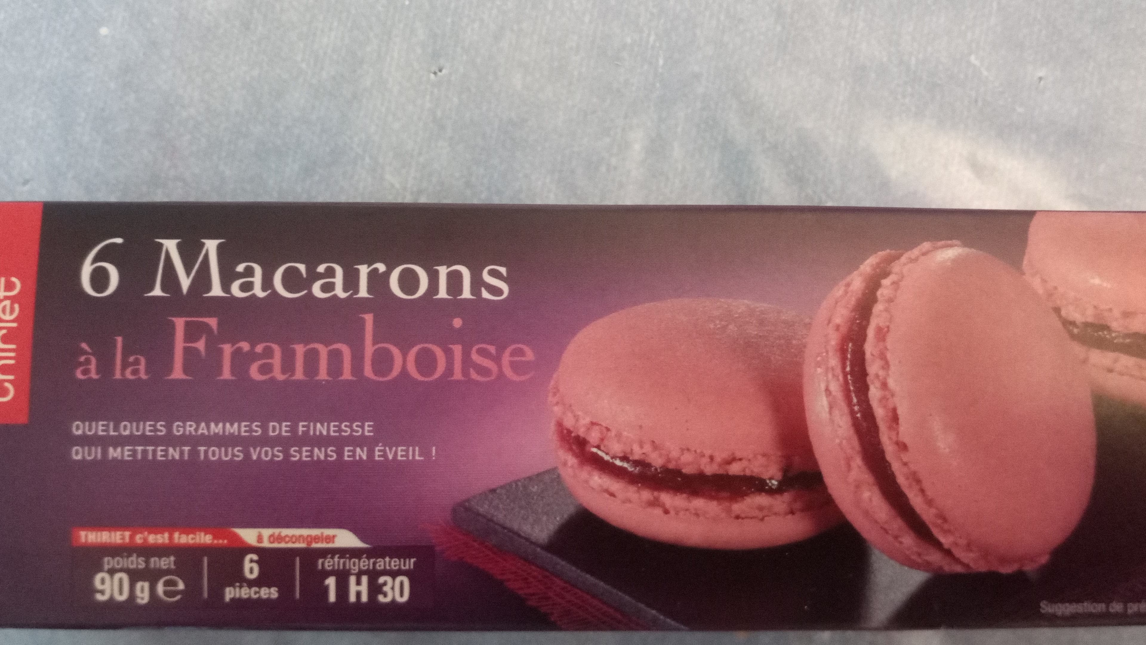 Thiriet Macarons à la framboise packshot