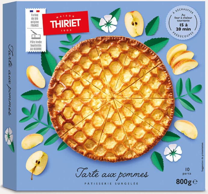 Thiriet Tarte aux pommes packshot