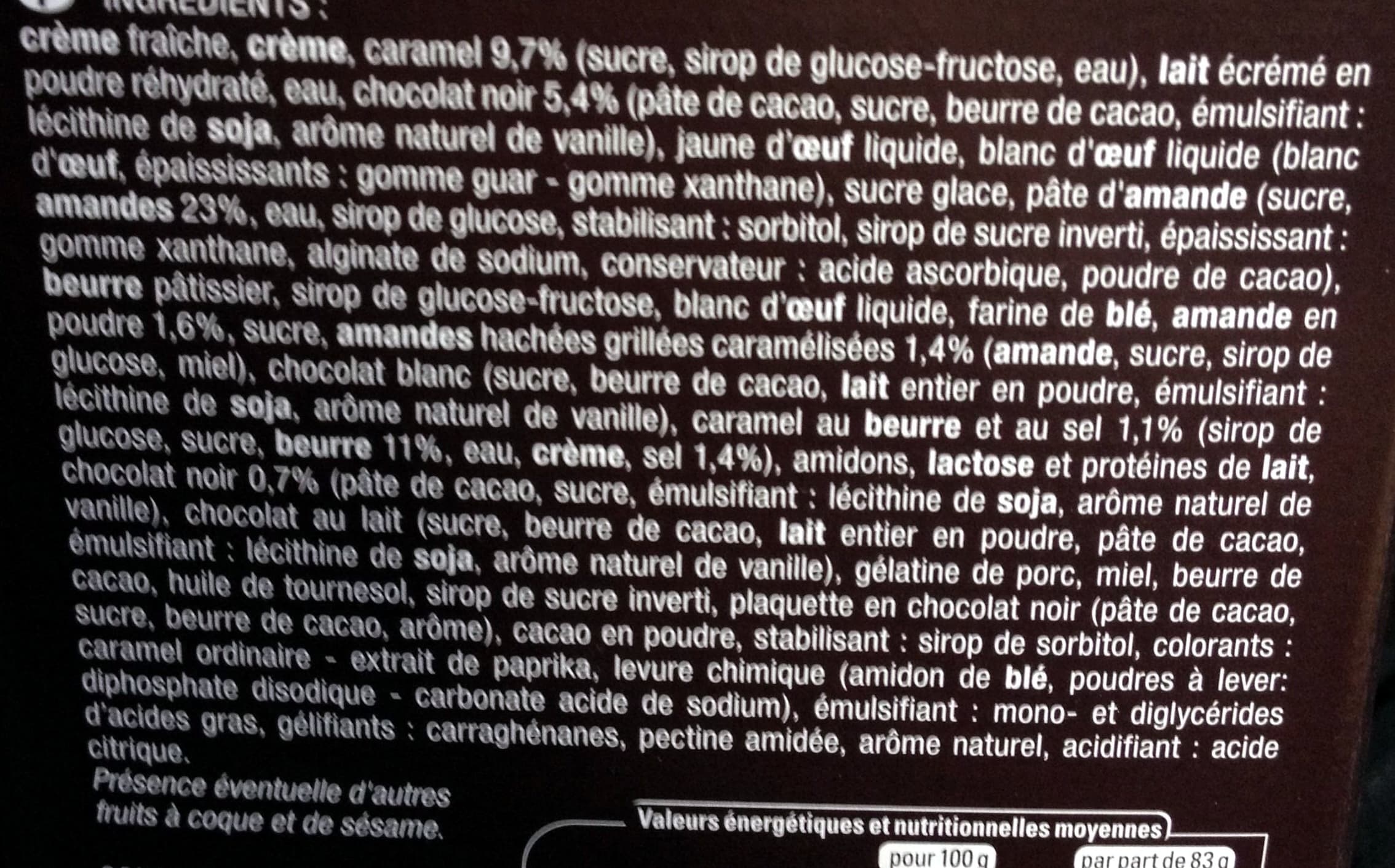 Thiriet Le Cadeau Caramel Chocolat Amandes packshot