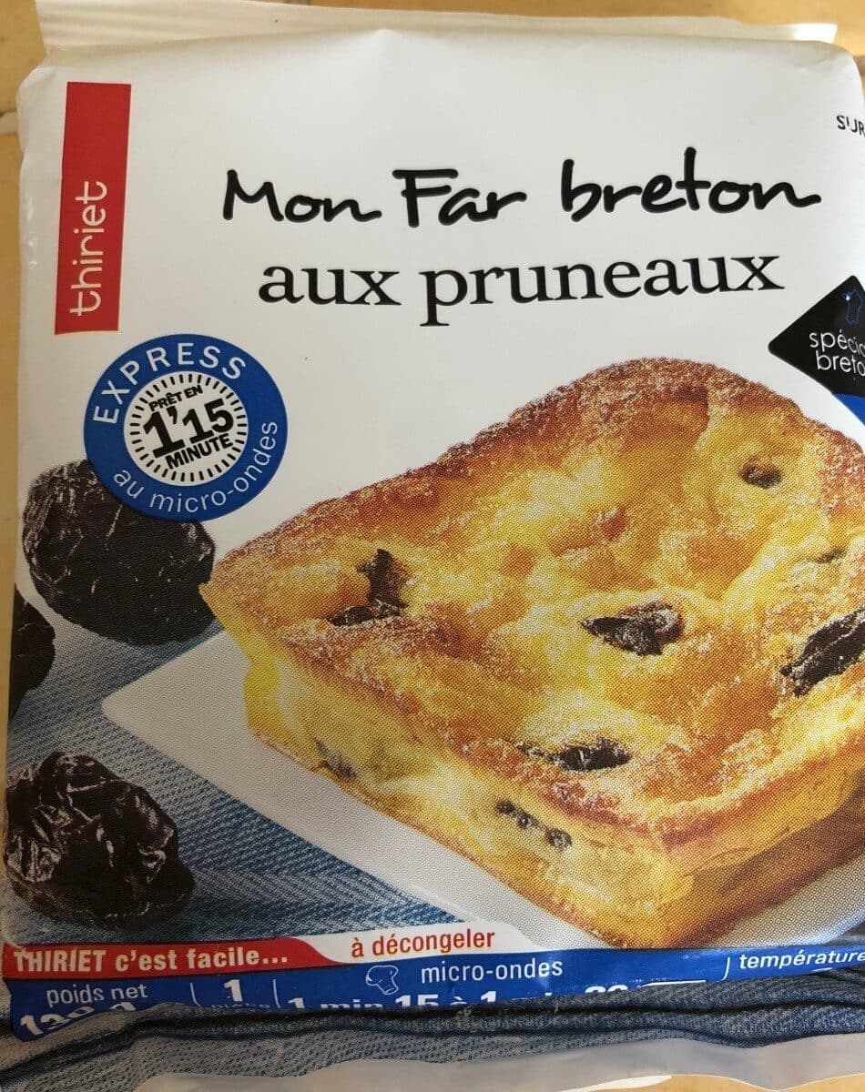 Thiriet Mon far breton aux pruneaux packshot
