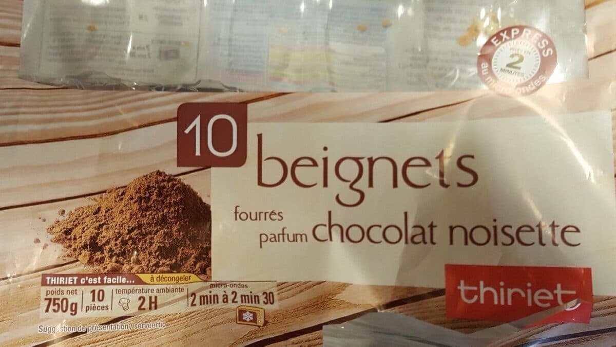 Thiriet Beignets chocolat noisette packshot
