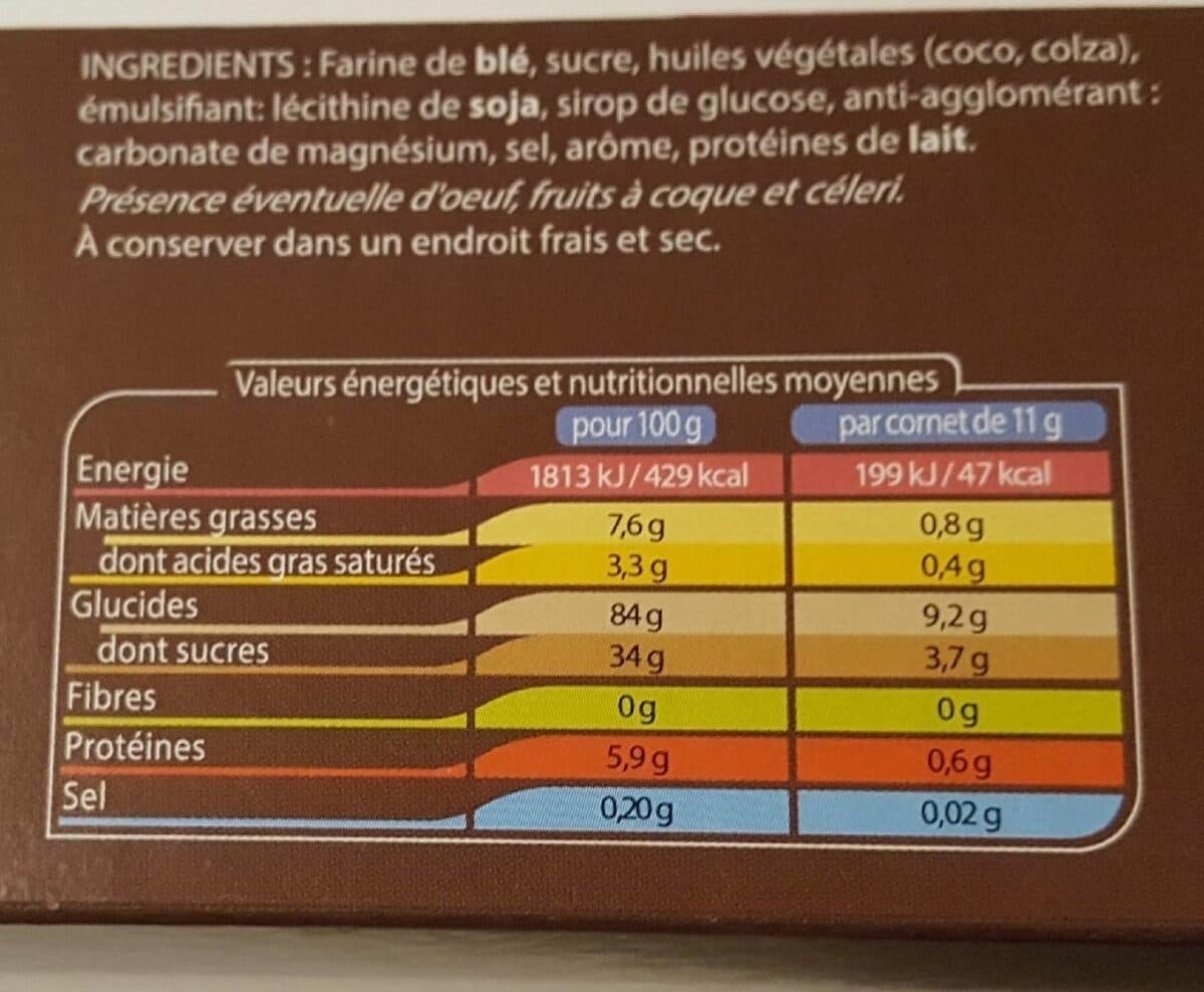 Thiriet Cornets à glace packshot