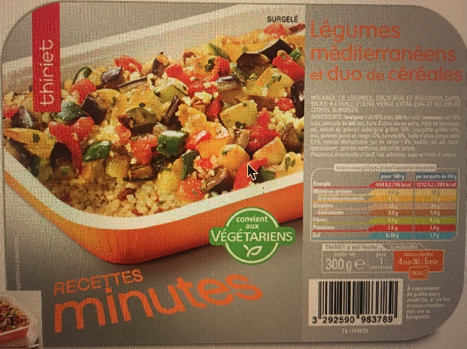 Thiriet Gnocchi et épinards sauce au chèvre packshot