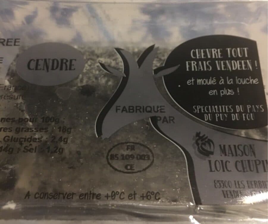Maison Loïc Chupin Buchette cendrée packshot