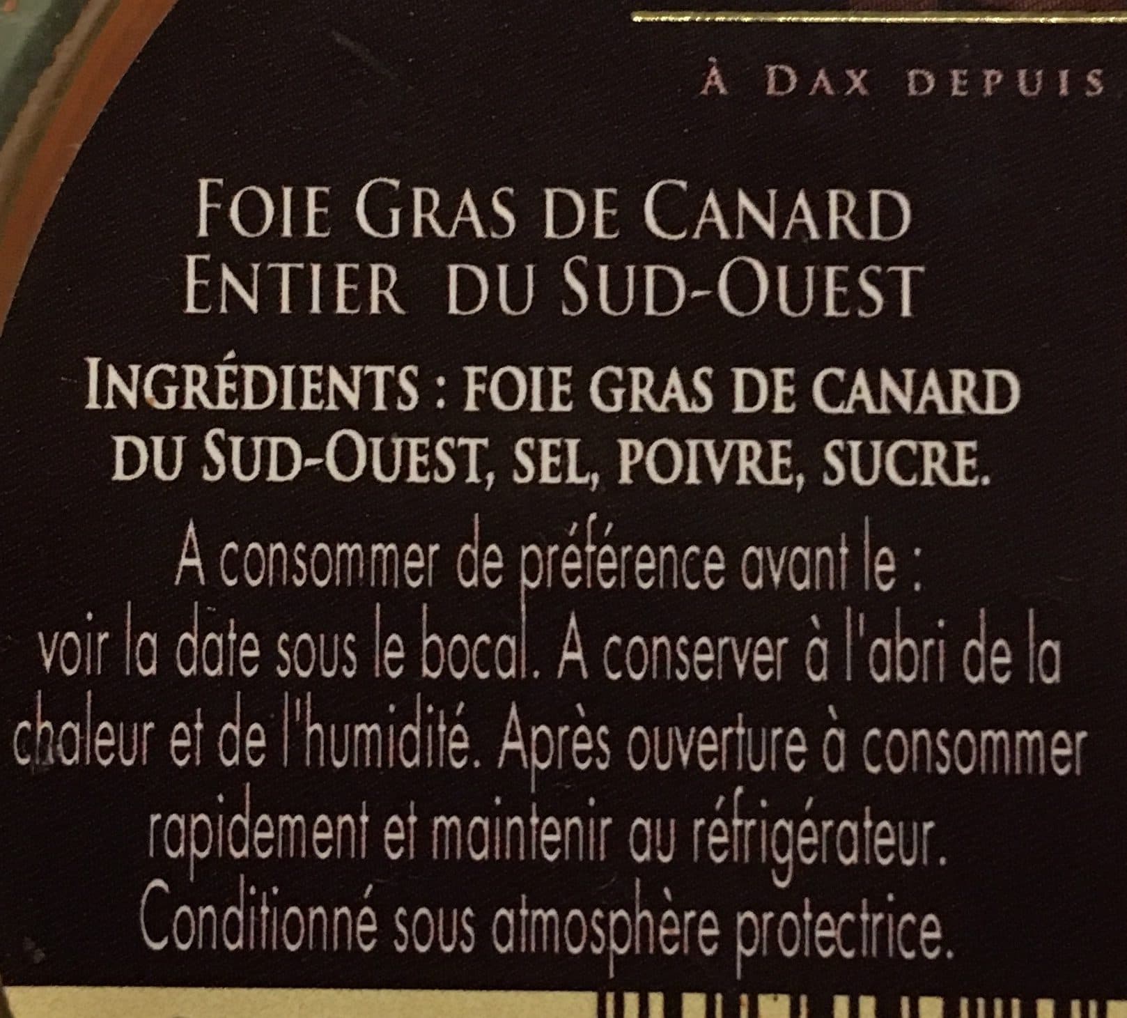 Junca Foie gras de canard packshot