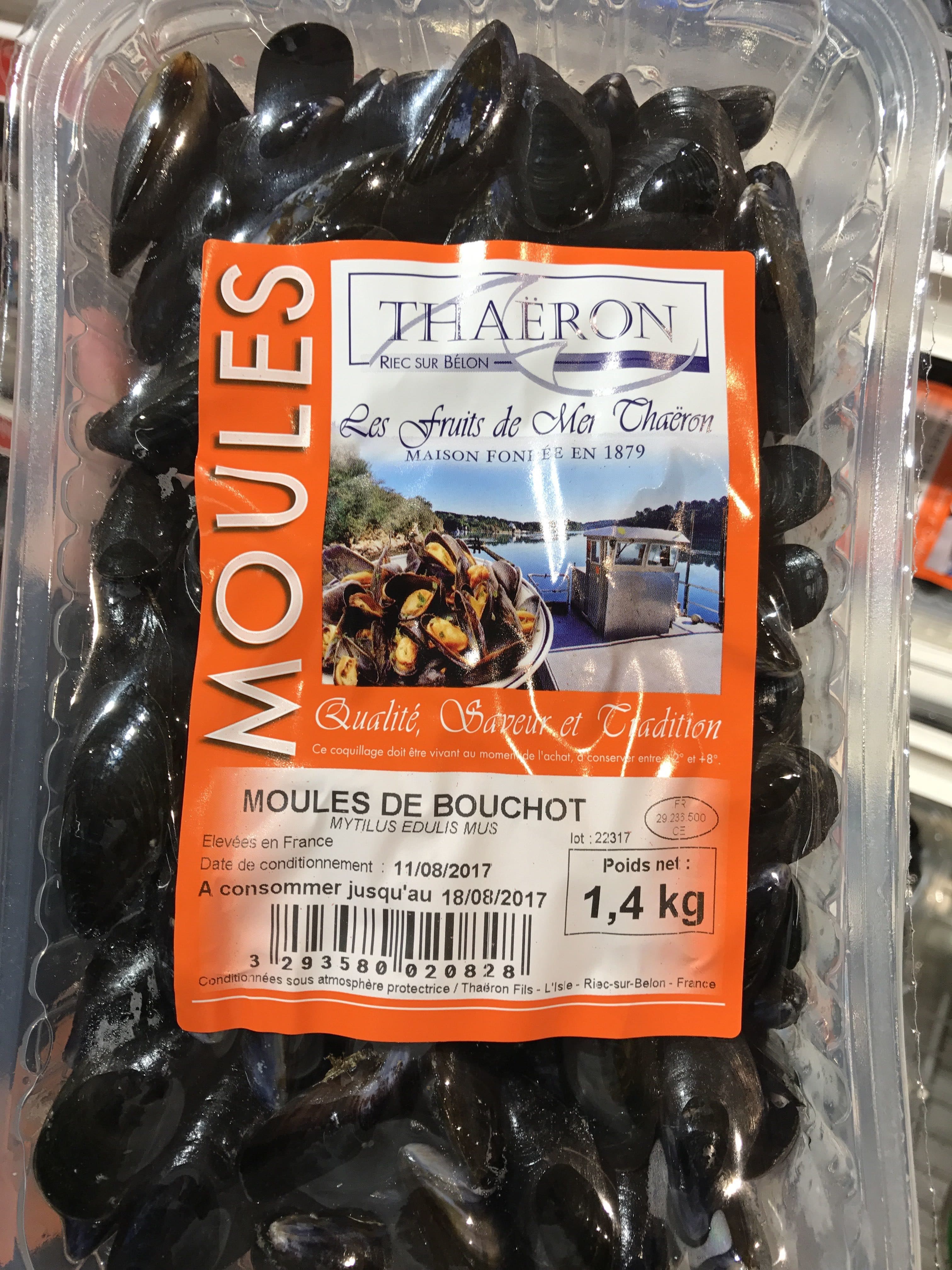 Thaëron Moules de Bouchot packshot