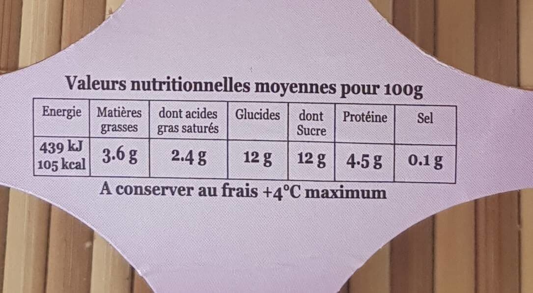 La Ferme de la Vieille Abbaye Le yaourt fermier packshot