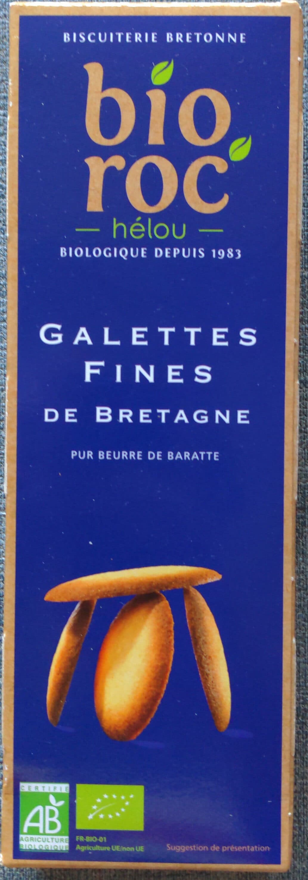 BIO ROC'HÉLOU Galettes Fines de Bretagne packshot