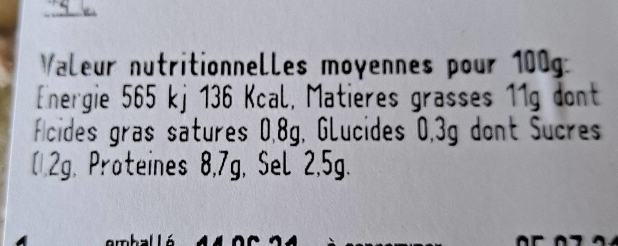 SARL Vivant Salade de pied de veau packshot