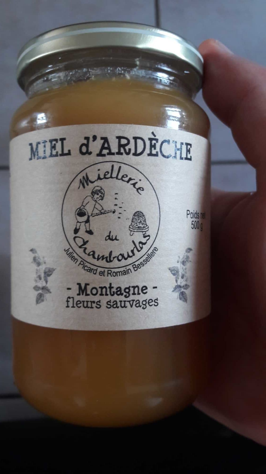 Miellerie du Chambourlas Miel d'Ardèche packshot