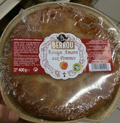 Berrou Kouign Amann aux Pommes packshot