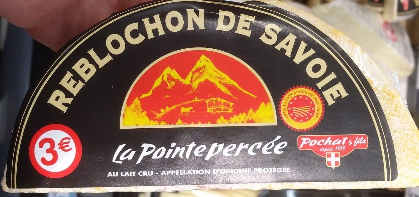 Fromageries Pochat & Fils Reblochon De Savoie Au Lait Cru, La Pointe Percée packshot
