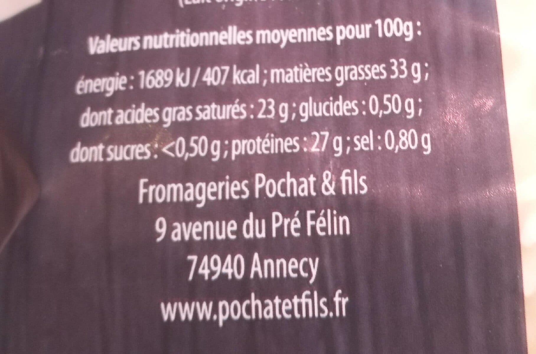 Pochat Pochat fondue savoyarde packshot