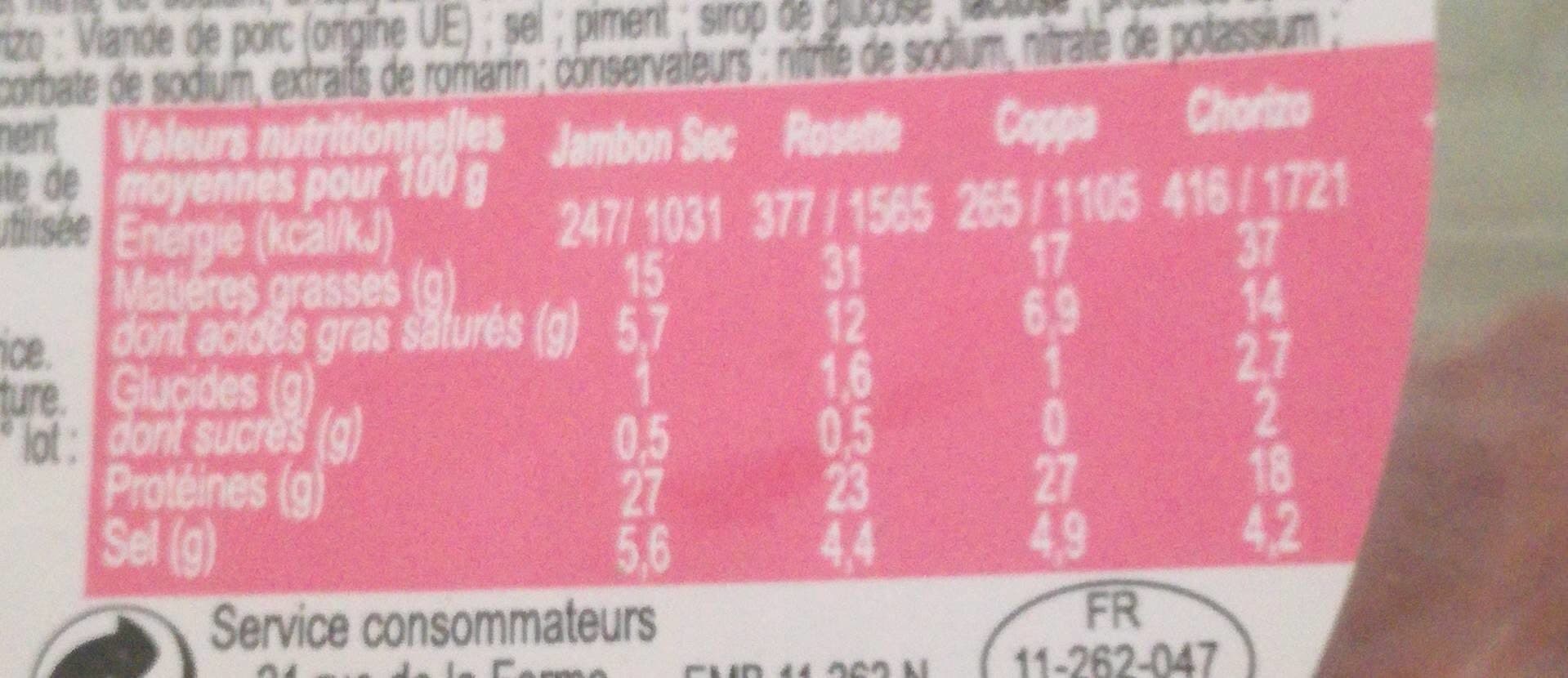 Open Food Facts Plateau tapas packshot