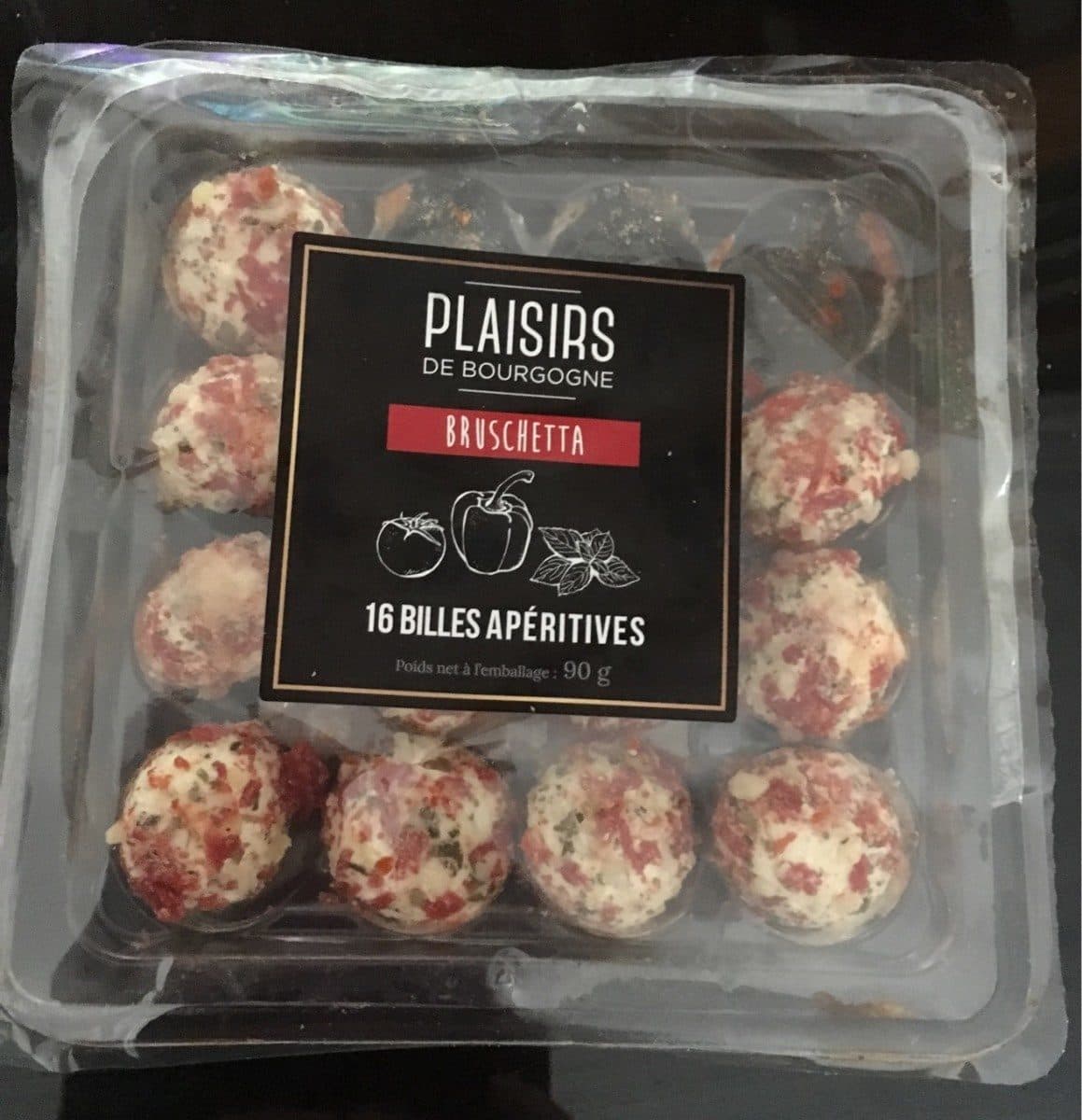 Open Food Facts Bruschetta - Billes apéritives packshot