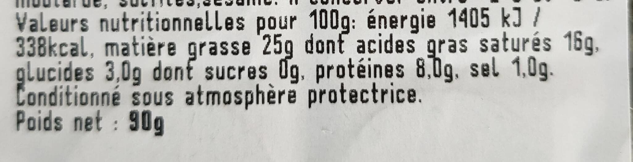 Plaisirs de Bourgogne Billes apéritives ails et fines herbes packshot