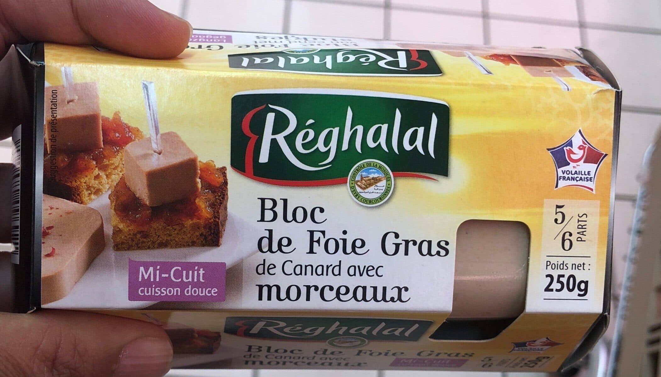Réghalal Bloc foie gras packshot