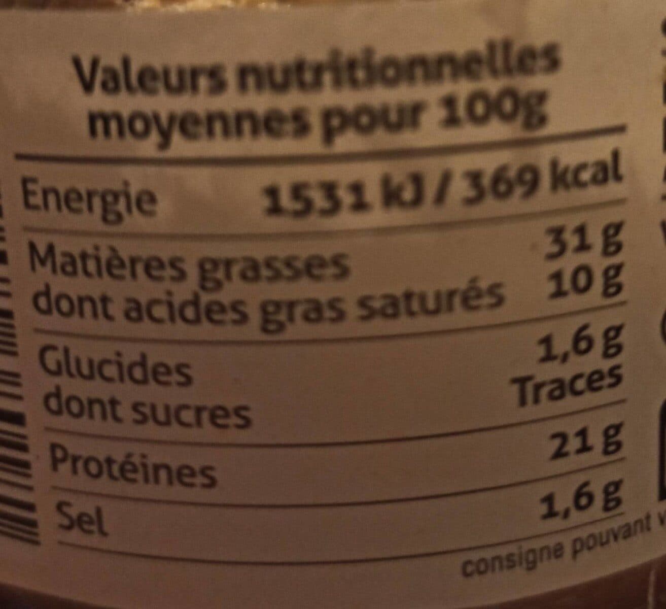 Open Food Facts Rillettes pur canard packshot