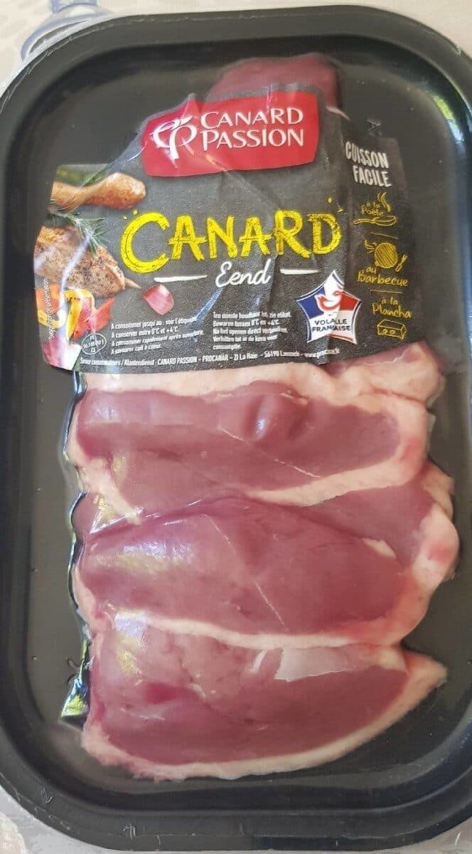 Open Food Facts Emincé filet canard mariné nature plancha, CANARD PASSION packshot