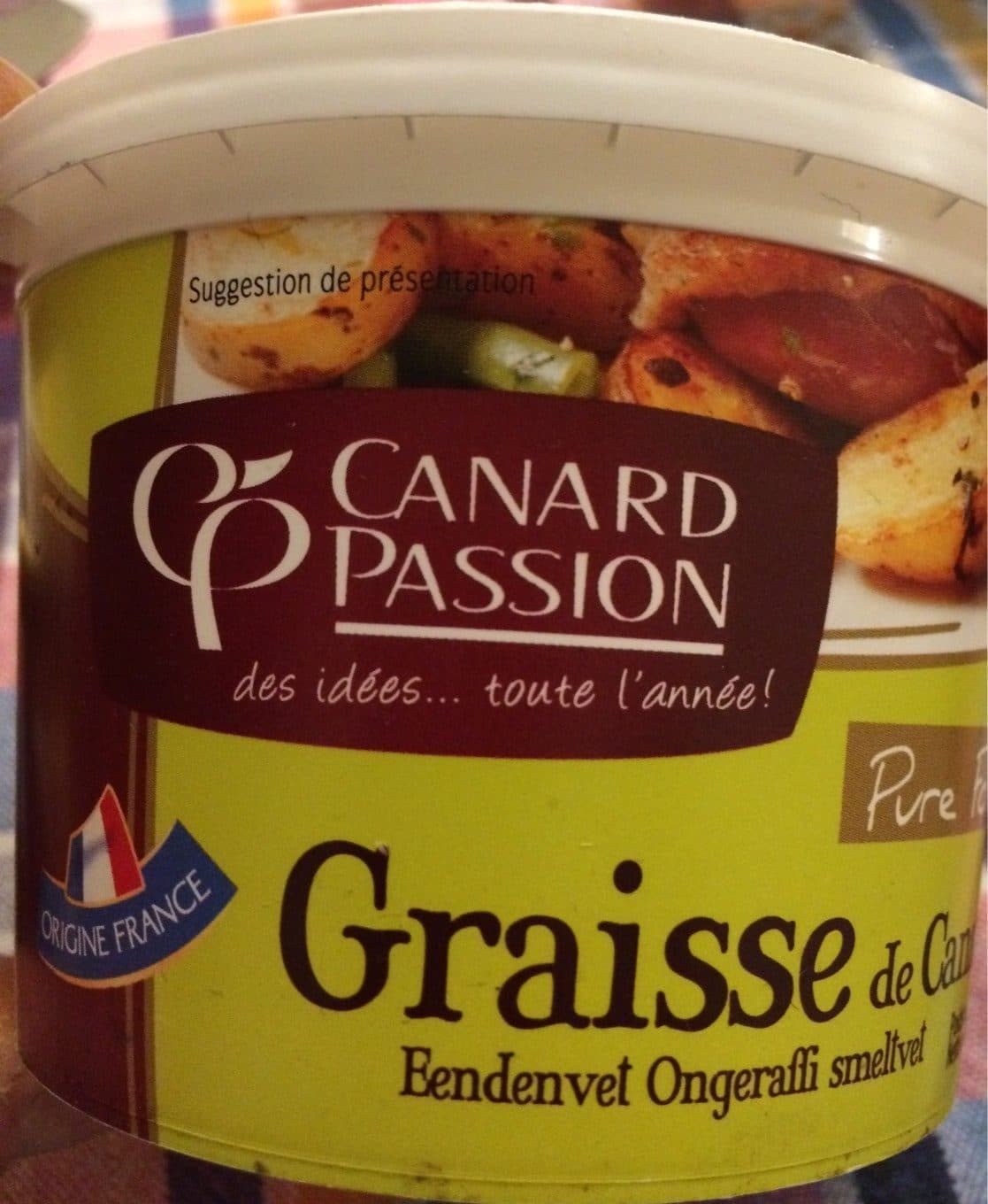 Canard Passion Graisse de canard packshot
