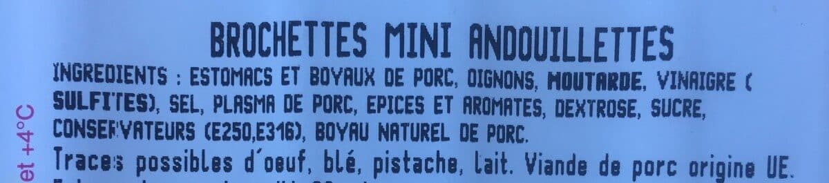 Le Père Benoît Brochettes mini andouillettes, plancha & barbecue packshot