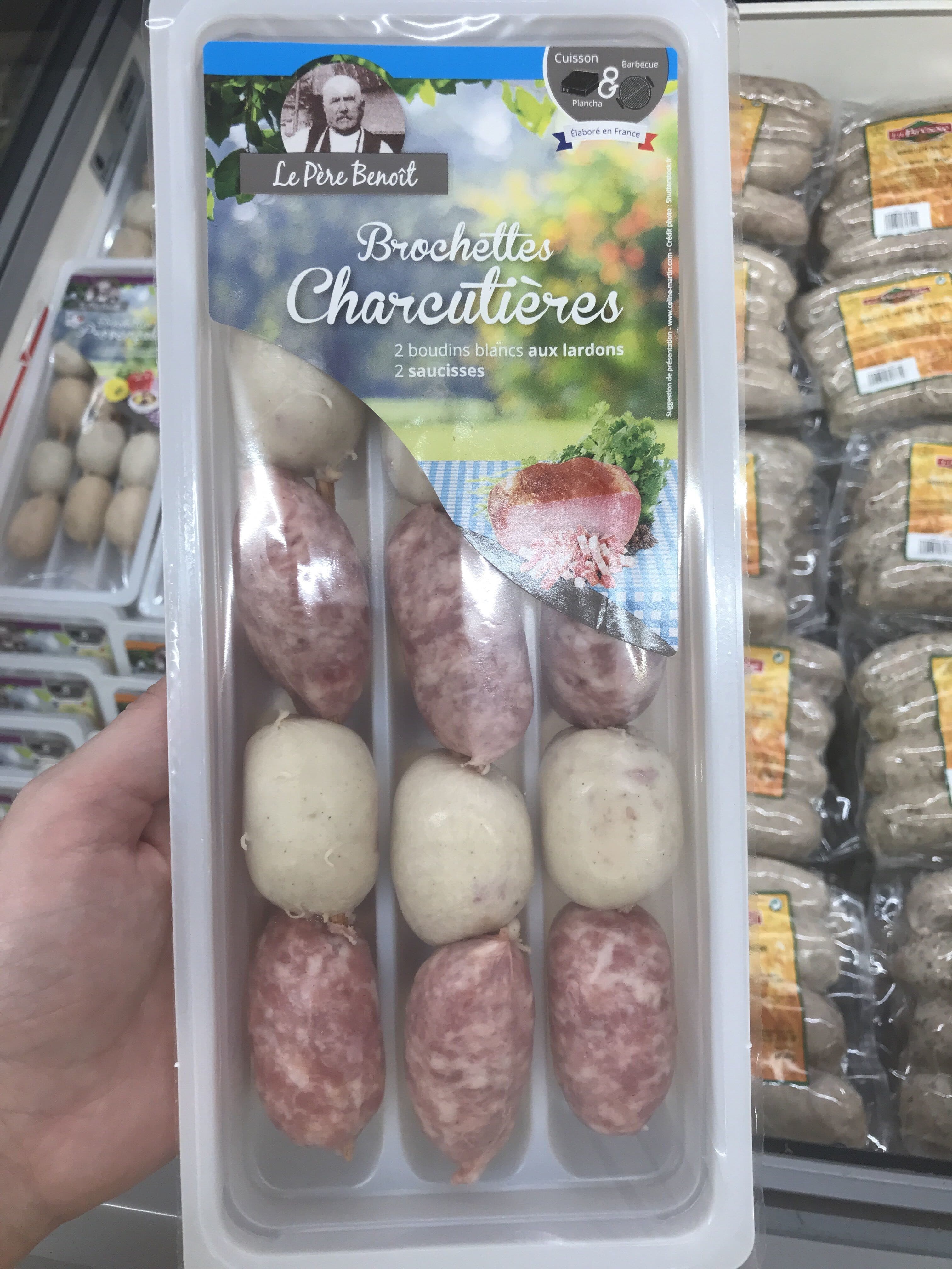 Le Père Benoît Brochettes charcutieres packshot