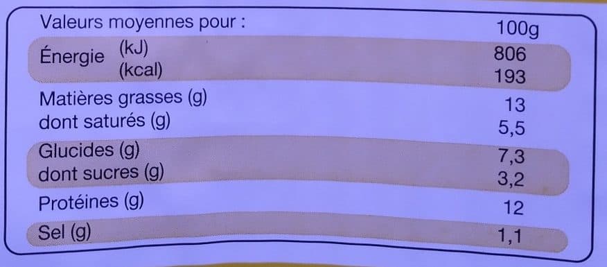 Le Père Benoît Boudin noir aux oignons à la farine de froment packshot