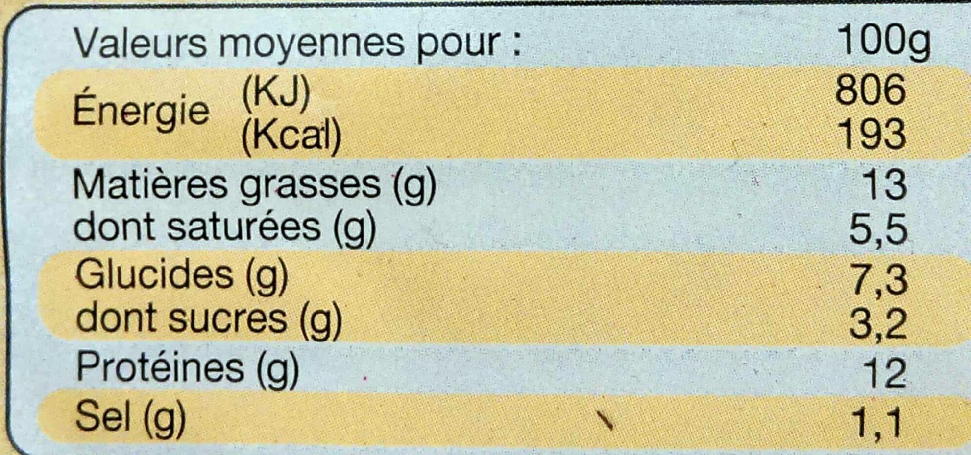 Le Père Benoît Boudins Noir aux Oignons à la Farine de Froment packshot
