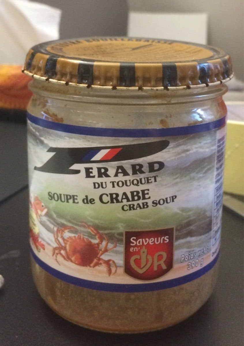 Open Food Facts Soupe de crabe packshot