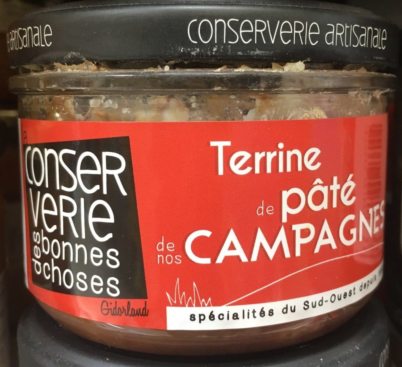 Open Food Facts Terrine de pâté de nos campagnes packshot