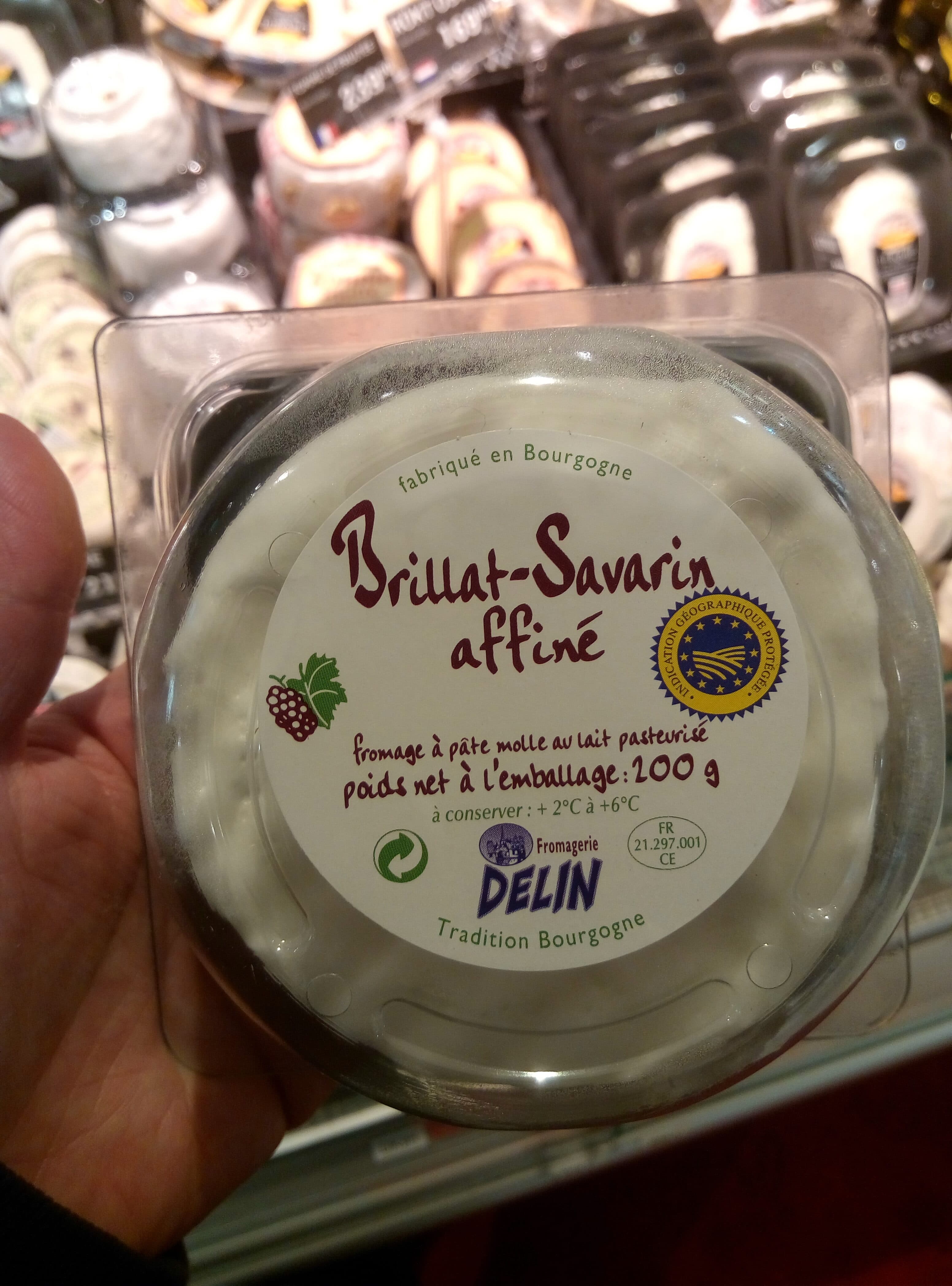 Fromagerie Delin Brillat-Savarin affiné (40 % MG) packshot