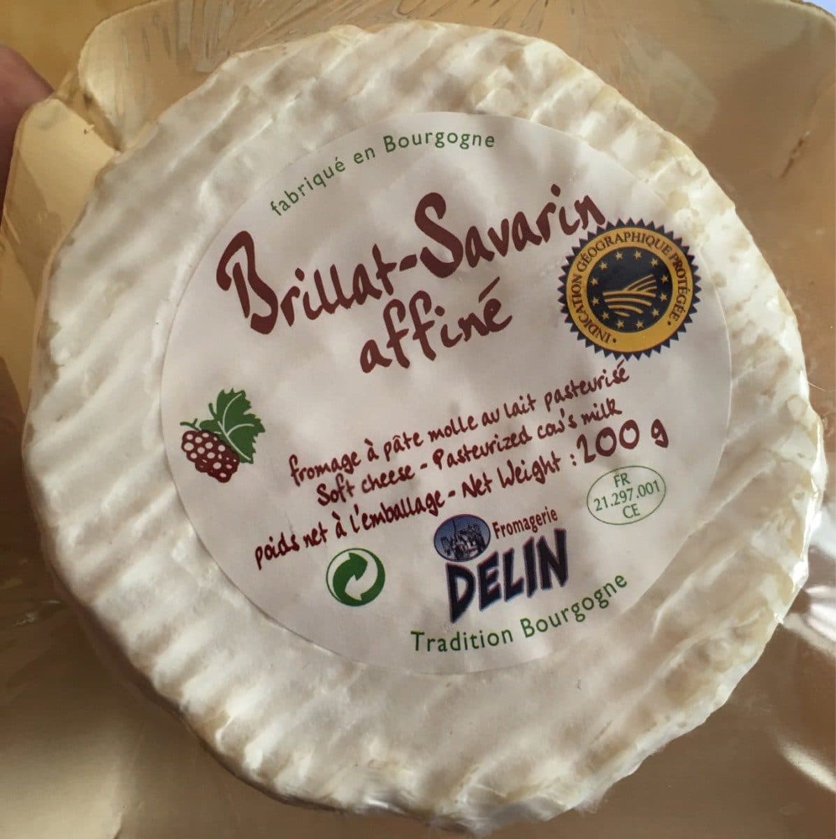 Fromagerie DELIN Brillat Savarin affiné packshot
