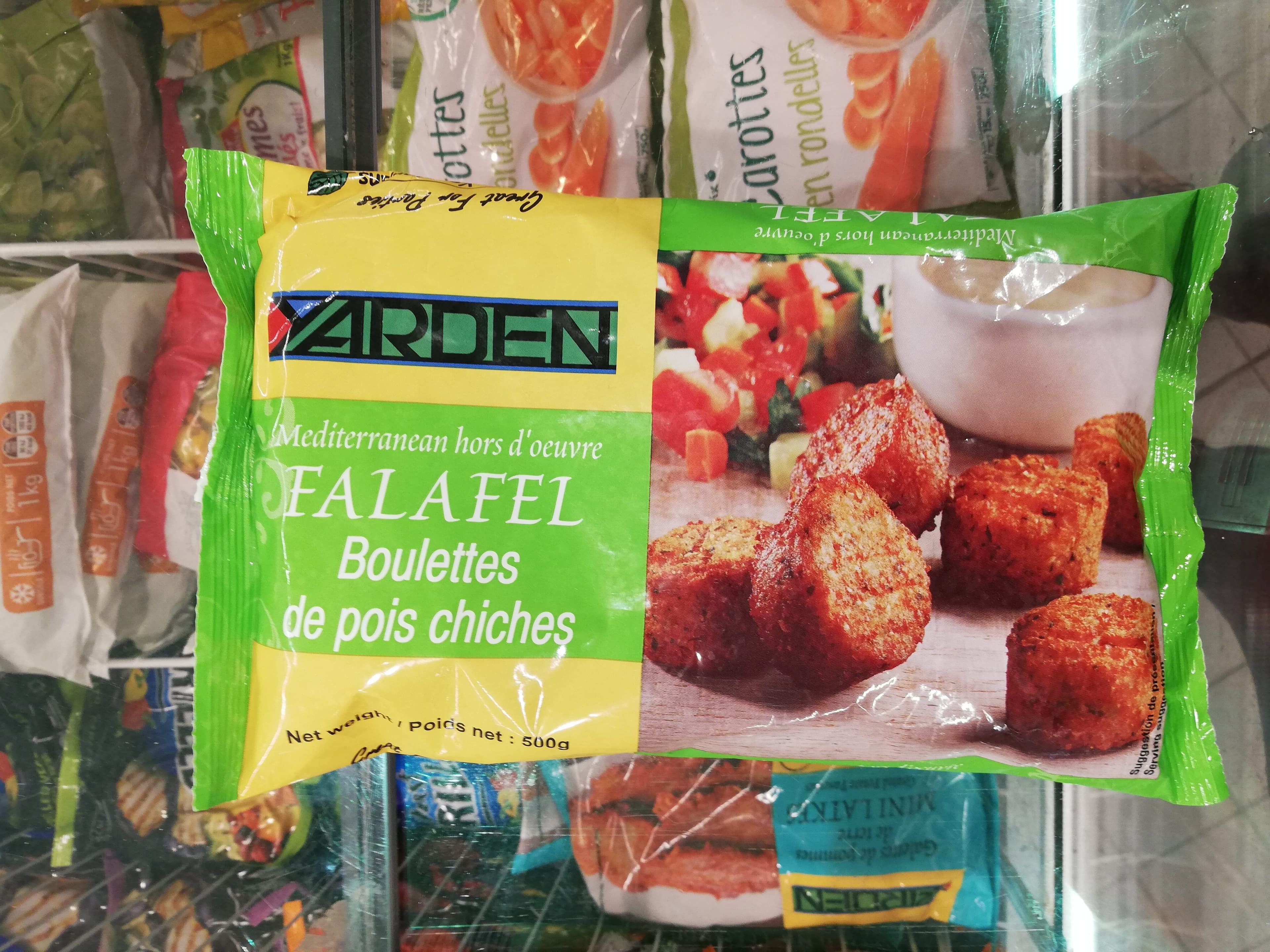 YARDEN Falafel Boulettes de pois chiches packshot