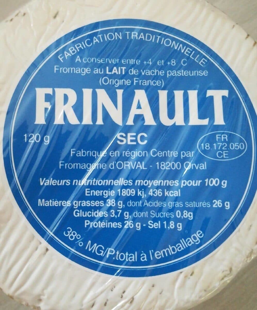 Fromagerie D’Orval Frinault packshot