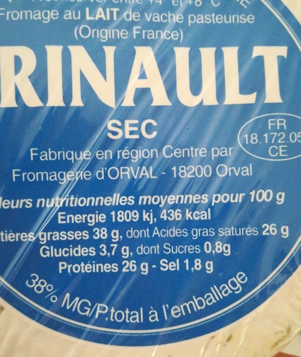 Fromagerie D’Orval Frinault packshot