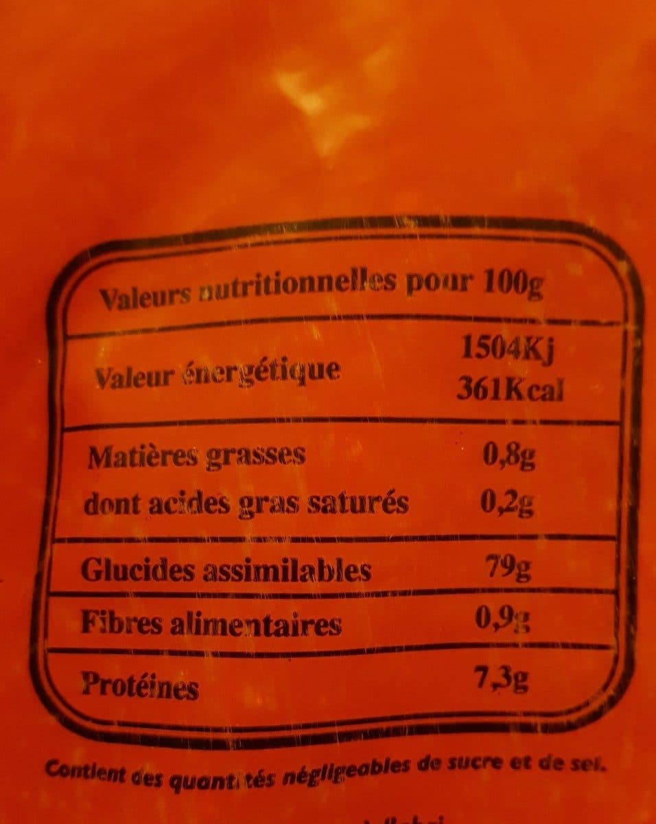 Open Food Facts Riz Demi-Luxe packshot