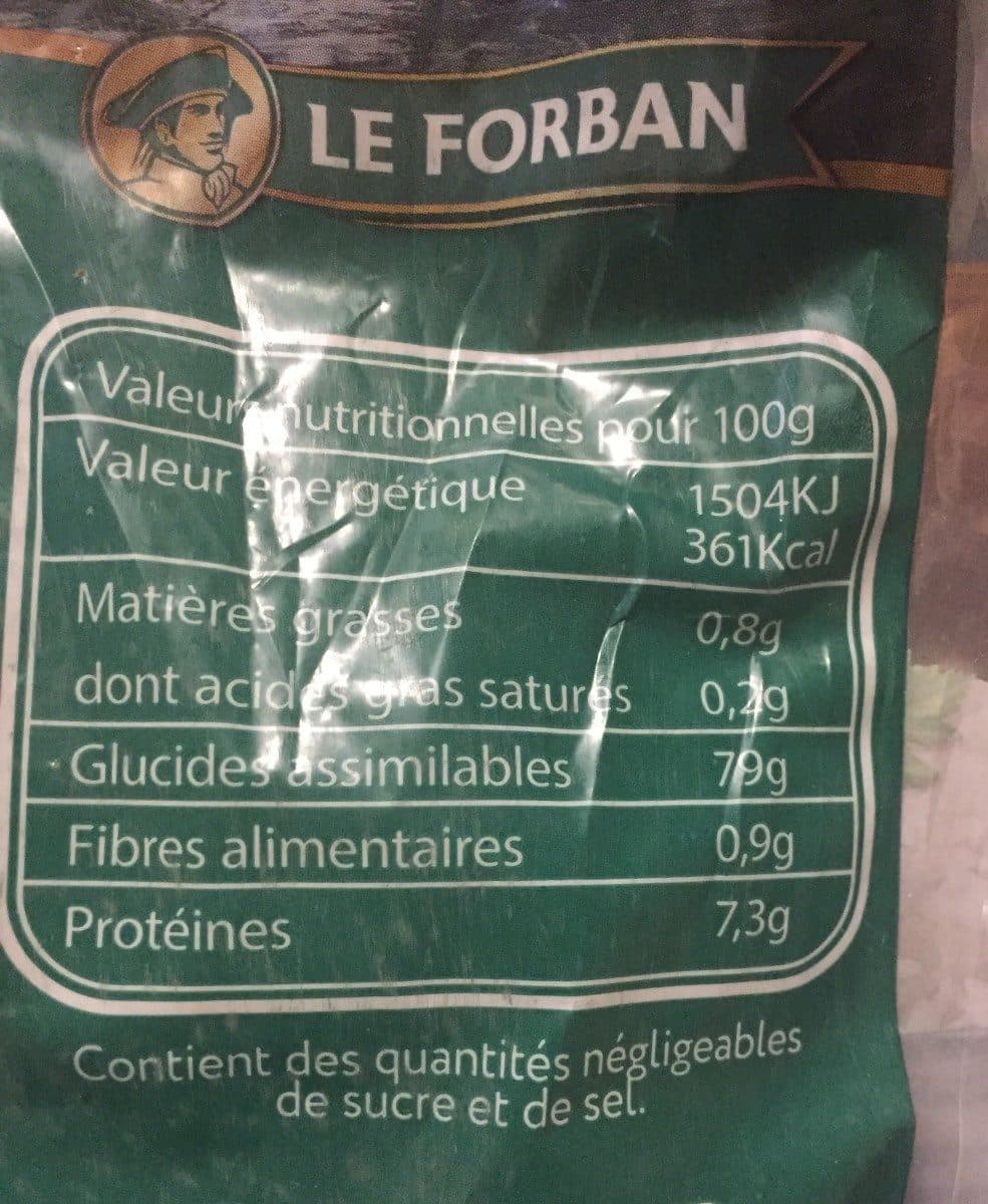Le Forban Riz de luxe longs Forban 5kg packshot