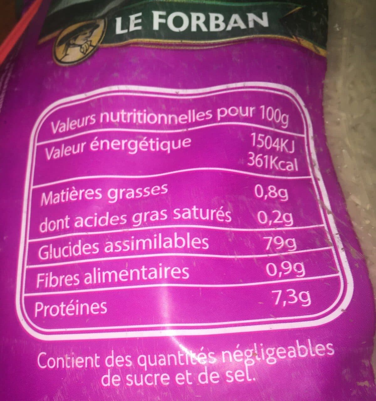 Le Forban Riz BASMATI packshot