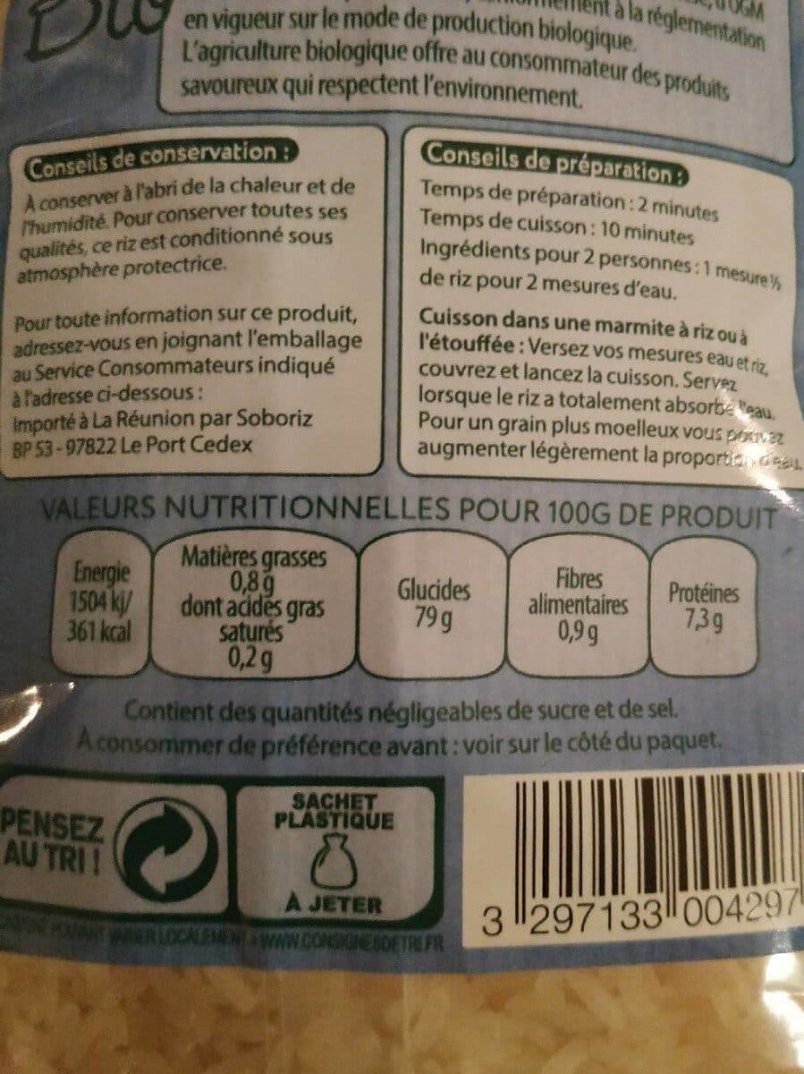 Le Forban Riz Parfumé bio packshot