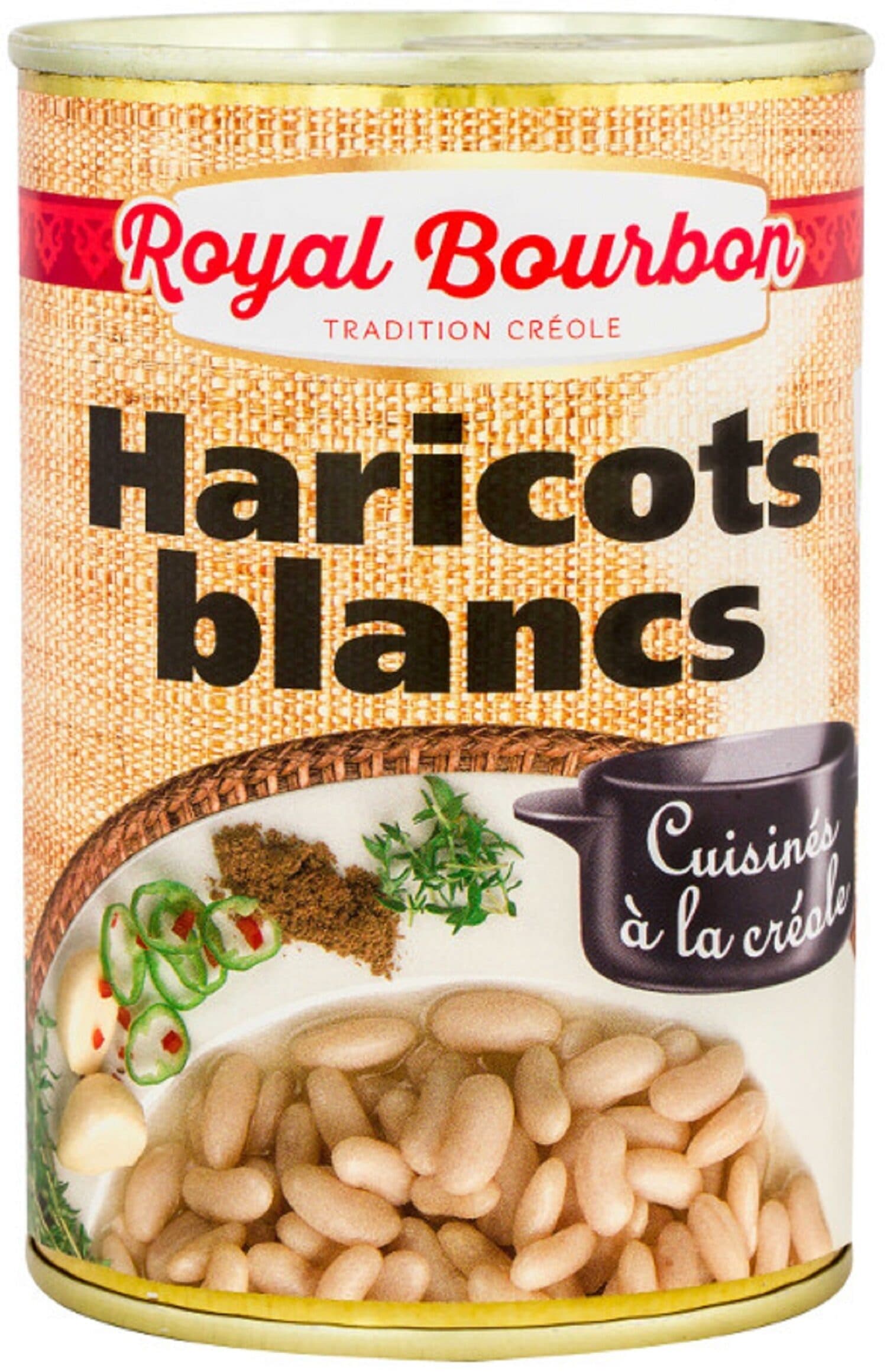 Royal Bourbon Haricots blancs cuisinés 1/2 packshot