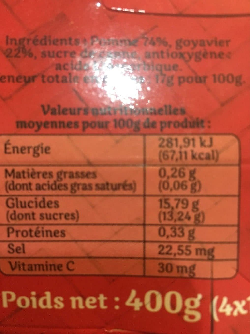 Royal Bourbon Puree pomme/goyavier packshot