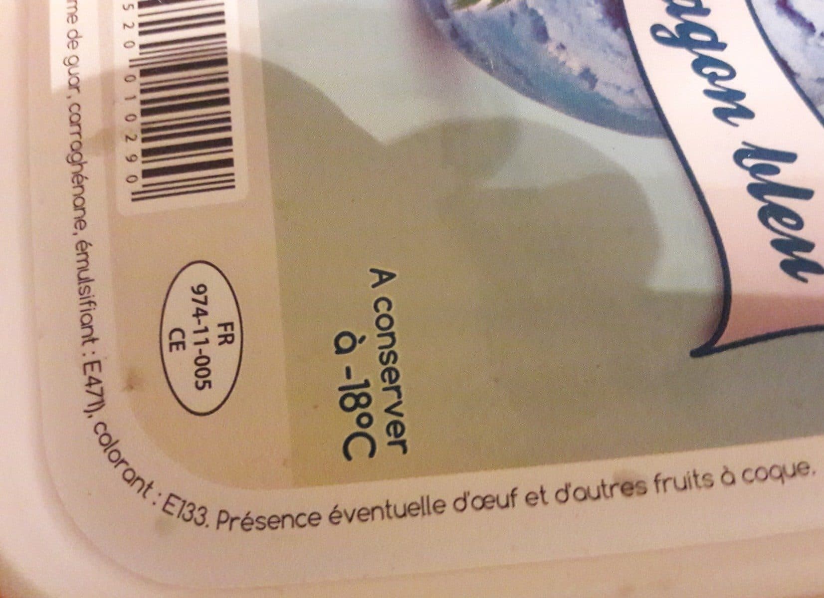 Open Food Facts Lagon bleu packshot