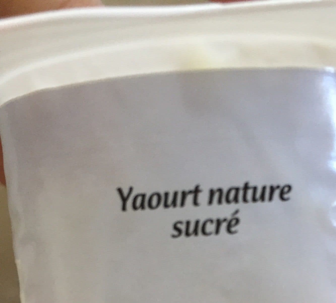 Piton des Neiges Yaourt Nature Sucré packshot