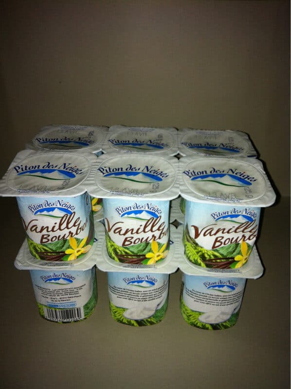 Yoplait Yaourt vanille Bourbon packshot