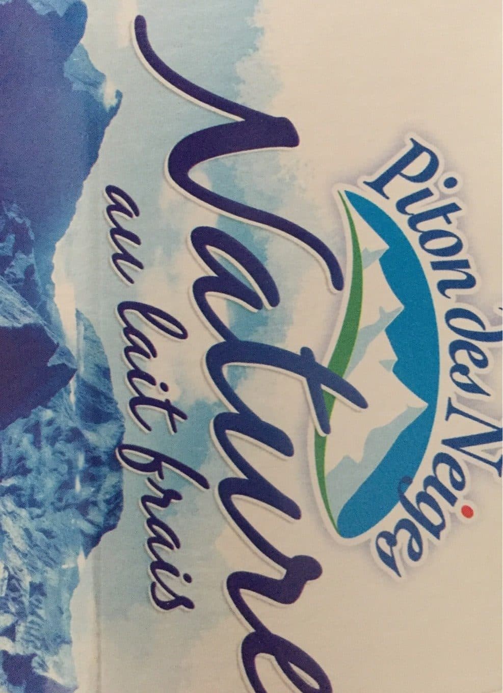 Piton des Neiges Yaourt nature au lait frais packshot