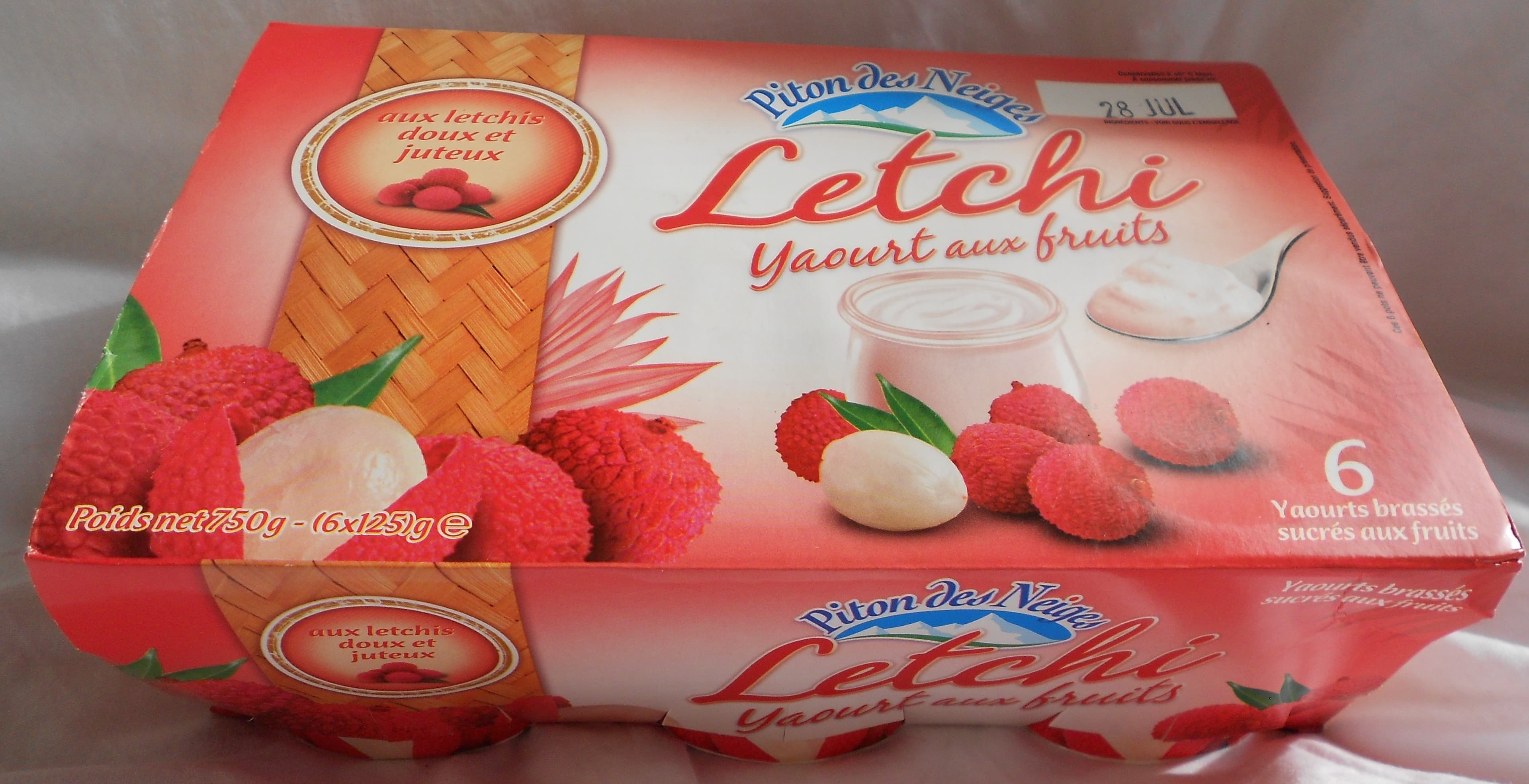 CILAM Letchi - Yaourt aux fruits packshot