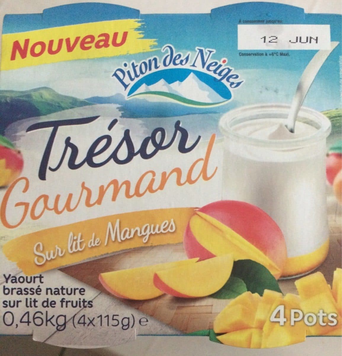 Piton Des Neiges Trésor gourmand sur lit de mangues packshot